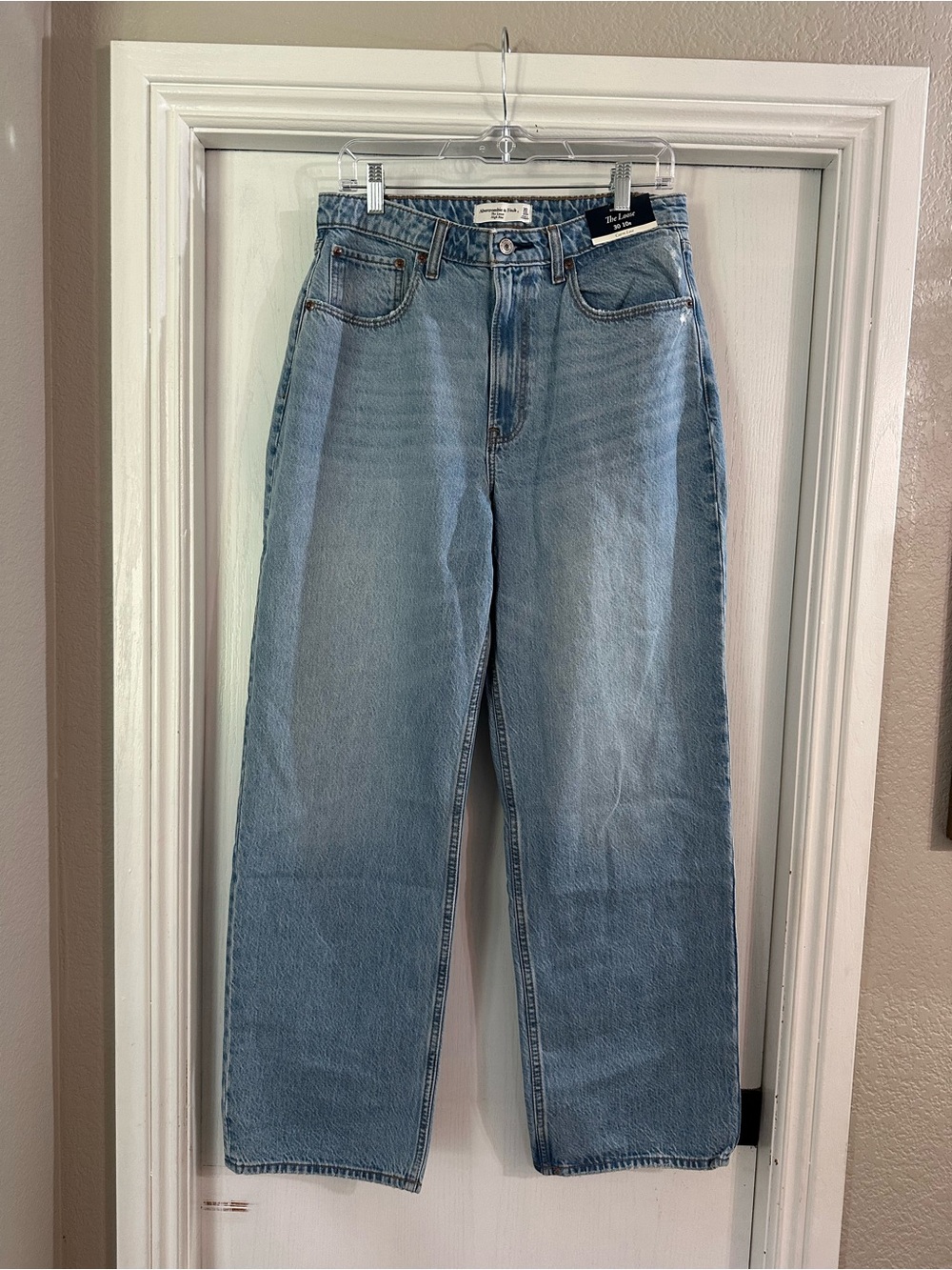 Light Blue High-Rise Loose Curve Love Jeans